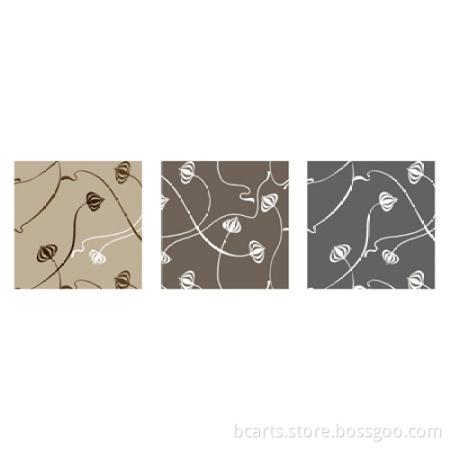Wall decor fabric artwork graceful designs for fabric painting suit